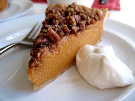 SWEET POTATO NUT PIE